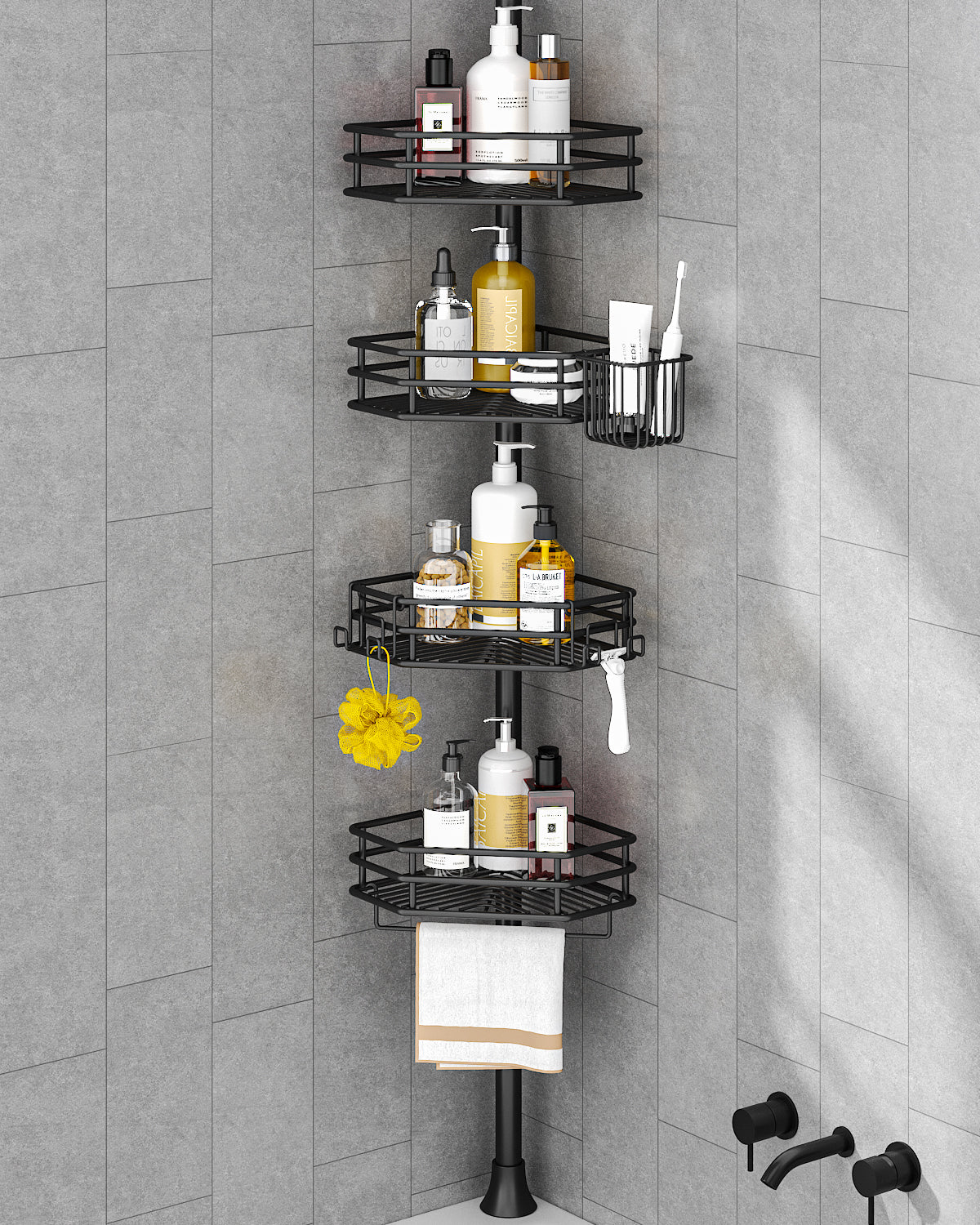SEIRIONE 04 Shower caddy Tension Pole