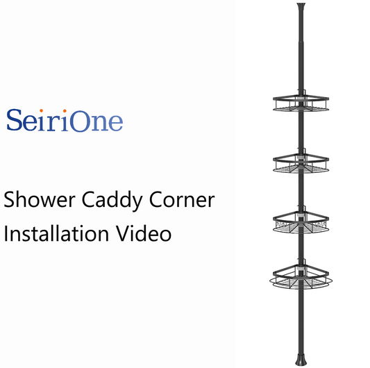 SEIRIONE 03 Shower caddy Tension Pole
