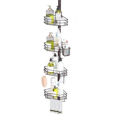 Shower Caddy Tension Pole with stainless steel