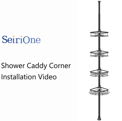 SEIRIONE 03 Shower caddy Tension Pole